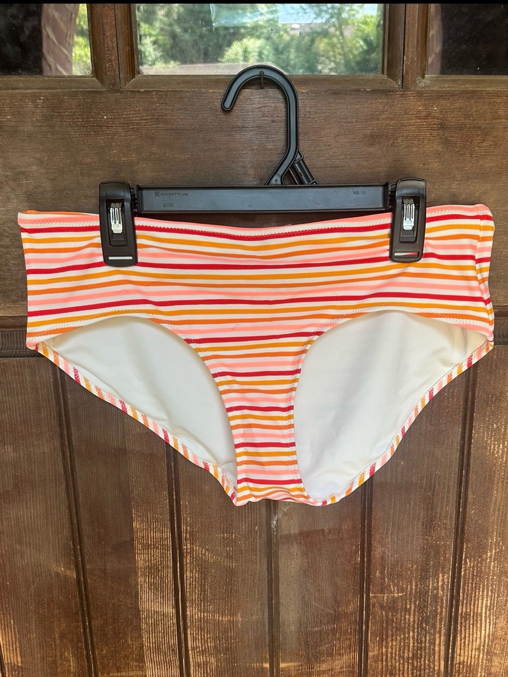 NWT Aerie Striped Swim Bottoms, size M